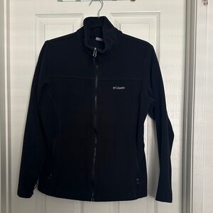 Columbia Black Full-Zip Fleece Jacket